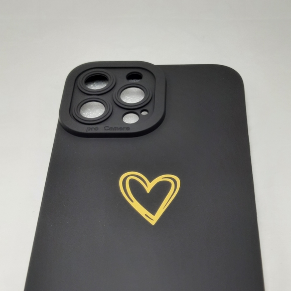 iPhone 14 ProMax Case Black LSL Compatible 6.7" Silicone Jelly - Picture 2 of 11